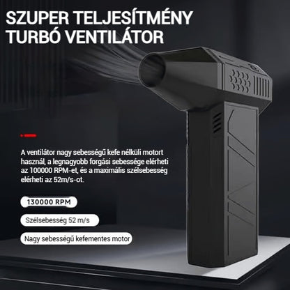 130 000 RPM szuper teljesítményű turbóventilátor