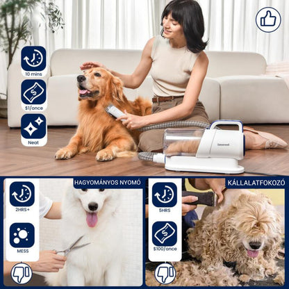🎉 Korlátozott idejű ajánlat 9 óra🎉 Pet multifunkciós groomer-Veltura™ állatápoló készlet